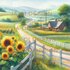 Ja Di Design - Journaling - Papierset - Sunflower_